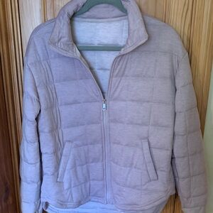 Women's Quilted RBX Heather Light Purple Jacket